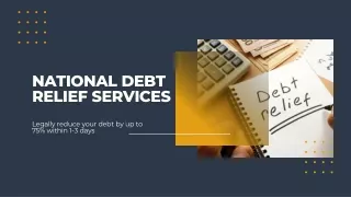 Government Debt Relief Programs Canada