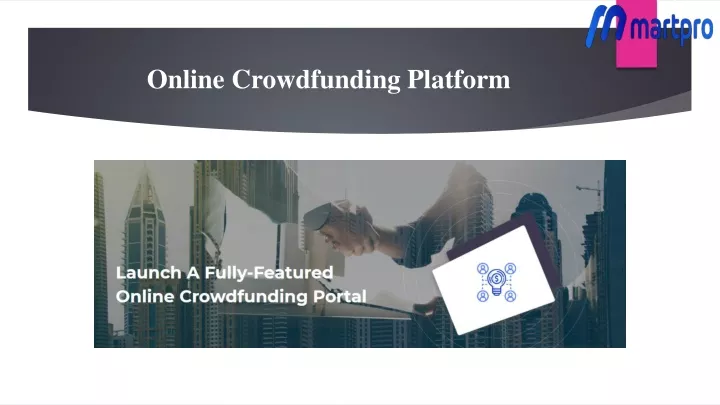 online crowdfunding platform