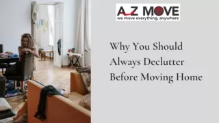 Why You Should Always Declutter Before Moving Home?