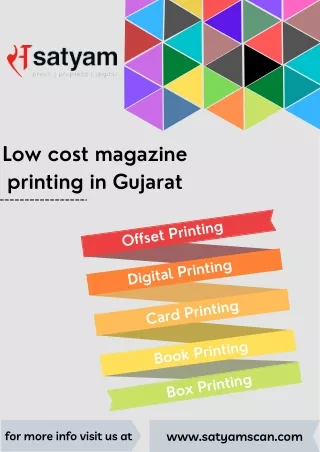 Low cost magazine printing in Gujarat