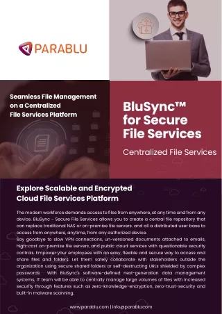 seamless file management on a centralized file