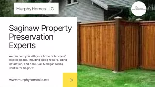 Providing Property Preservation Services In Saginaw