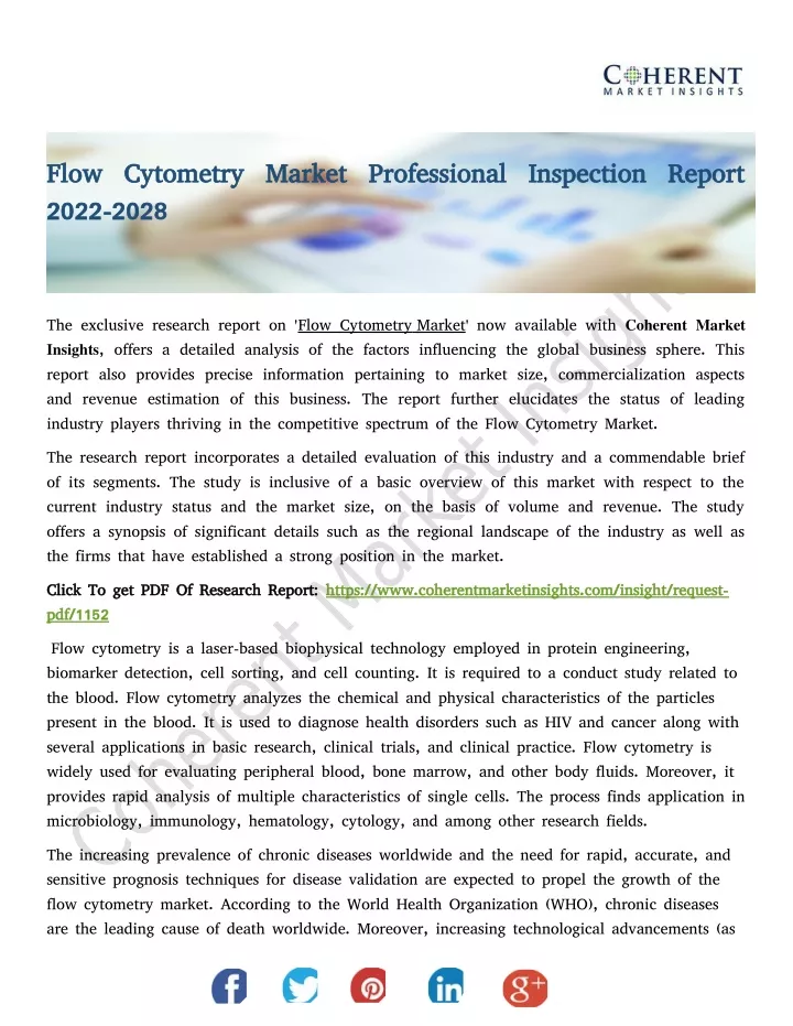 flow cytometry market professional inspection