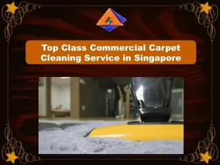 Top Class Commercial Carpet Cleaning Service in Singapore