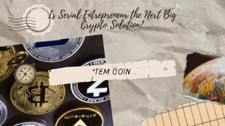 Is Serial Entrepreneur the Next Big Crypto Solution