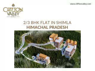 2 3 BHK flat in Shimla Himachal Pradesh