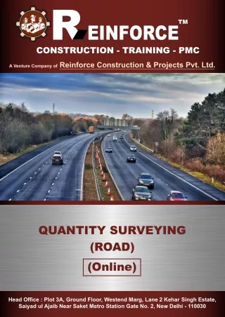 Quantity Surveying (Highway) Course