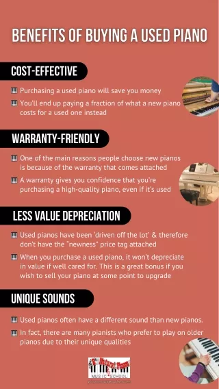 Benefits of Buying a Used Piano