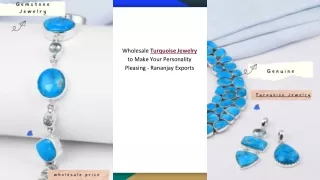 Wholesale Turquoise Jewelry to Make Your Personality Pleasing - Rananjay Exports