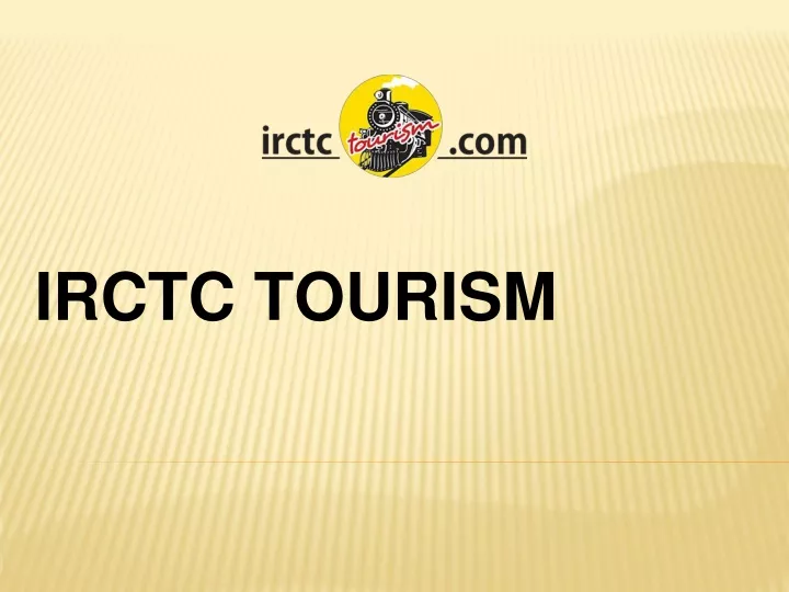 irctc tourism