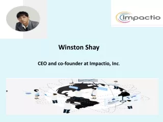 winston shay ceo and co founder at impactio inc