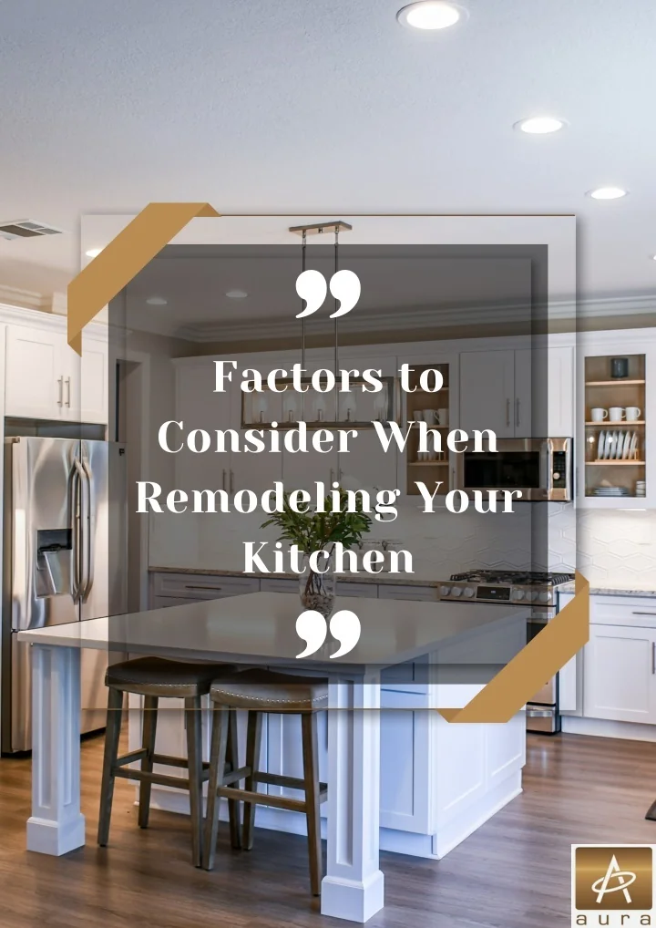 PPT - Factors to Consider When Remodeling Your Kitchen PowerPoint ...