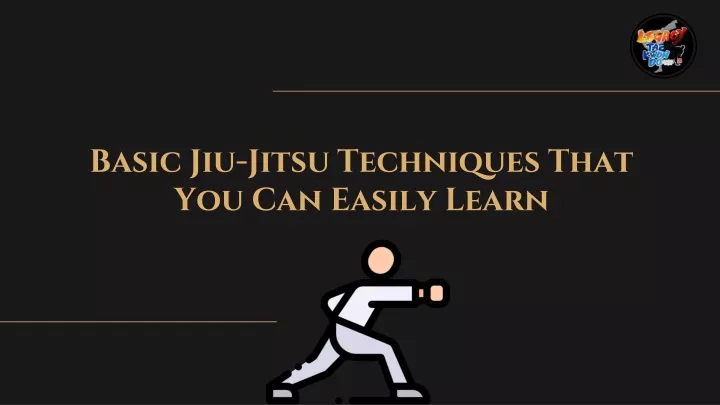 basic jiu jitsu techniques that you can easily learn