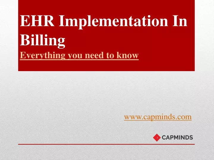ehr implementation in billing e verything you need to know