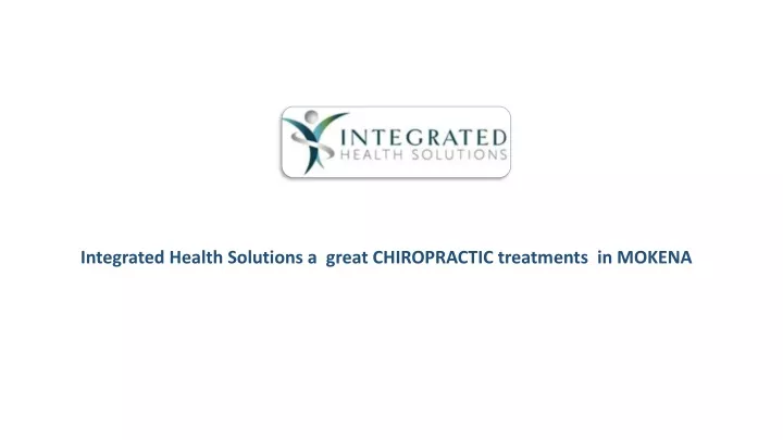 integrated health solutions a great chiropractic