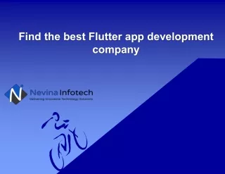 find the best flutter app development company