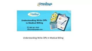 understanding write offs in medical billing