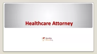 Healthcare Attorney