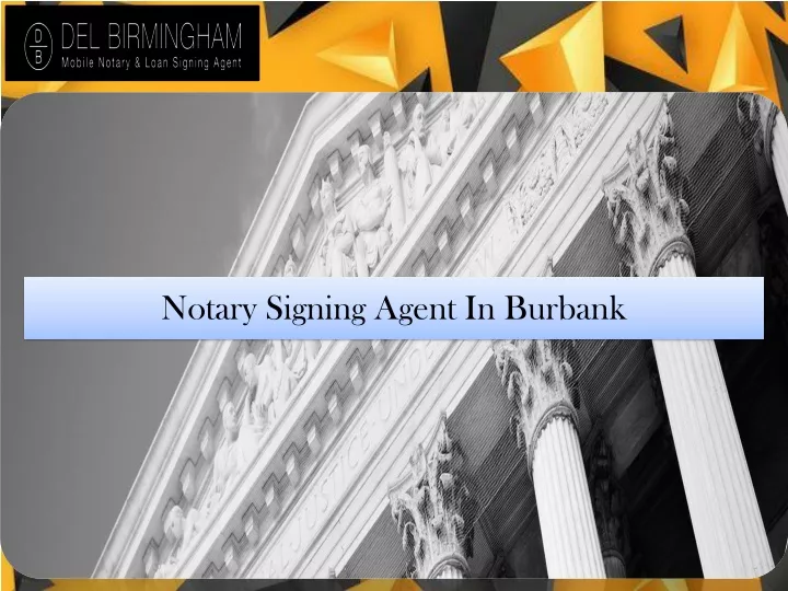 notary signing agent in burbank