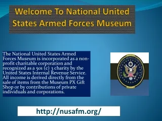 Welcome To National United States Armed Forces Museum
