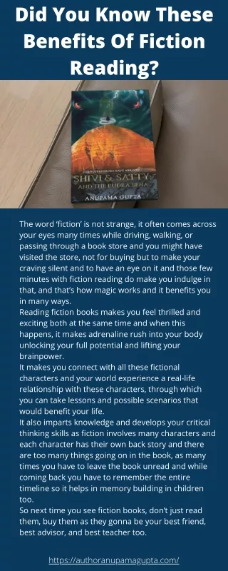 Did You Know These Benefits Of Fiction Reading
