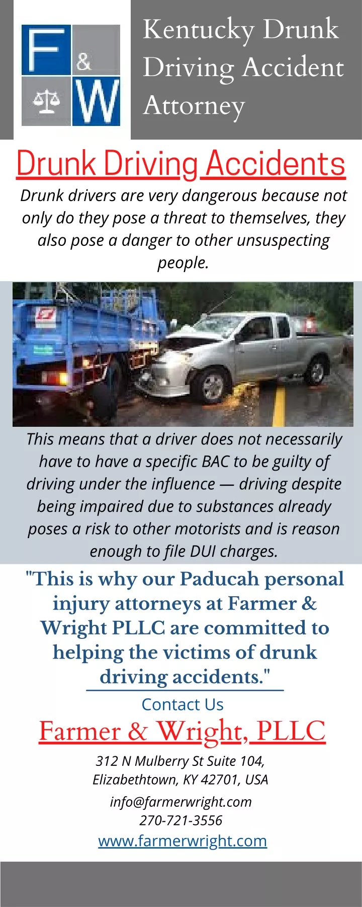 kentucky drunk driving accident attorney