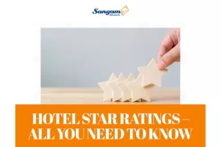 Hotel Star Ratings - All you need to Know | Star Ratings of Hotels