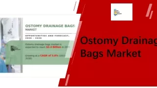 Ostomy Drainage Bags Market Share PPT