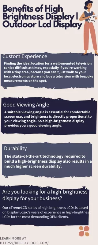 Benefits of High Brightness Display  Outdoor Lcd Display