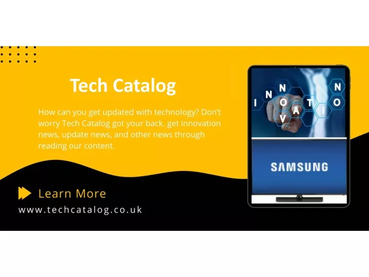 tech catalog