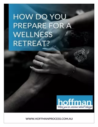 How do you prepare for a wellness retreat?