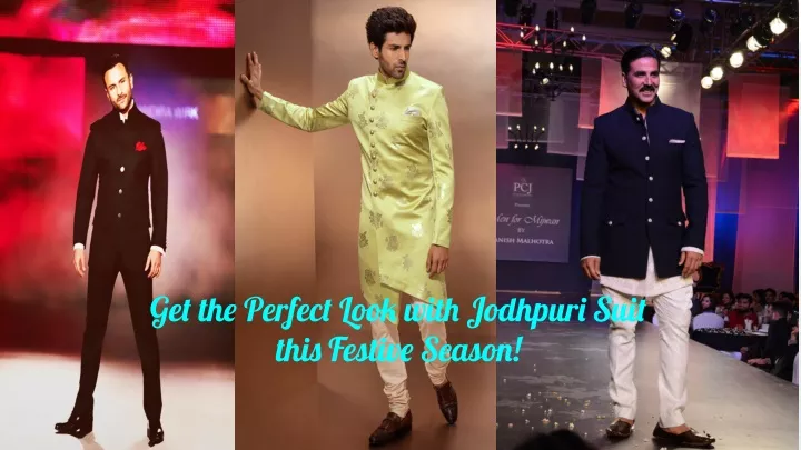 get the perfect look with jodhpuri suit this