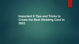 important 9 tips and tricks to create the best