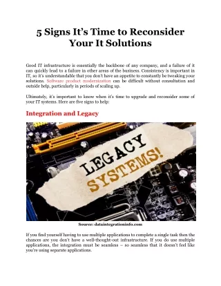 5 signs it s time to reconsider your it solutions