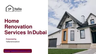 Home Renovation  and Interior Design Services In Dubai | Yallarenovation