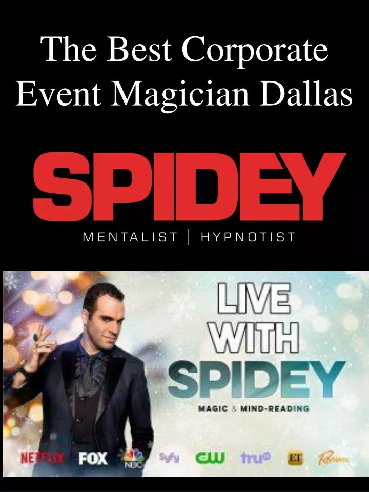 the best corporate event magician dallas