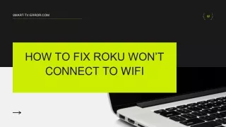 How To Fix Roku Won’t Connect to WiFi