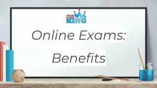 online exams benefits