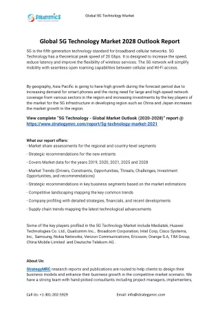 global 5g technology market
