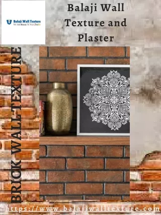 Give your walls a new look with Brick Wall Texture