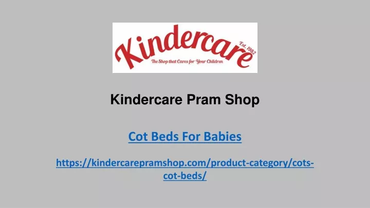 kindercare pram shop