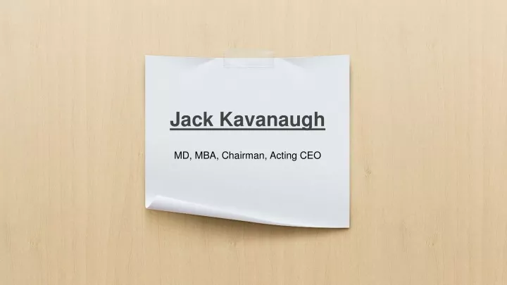 jack kavanaugh