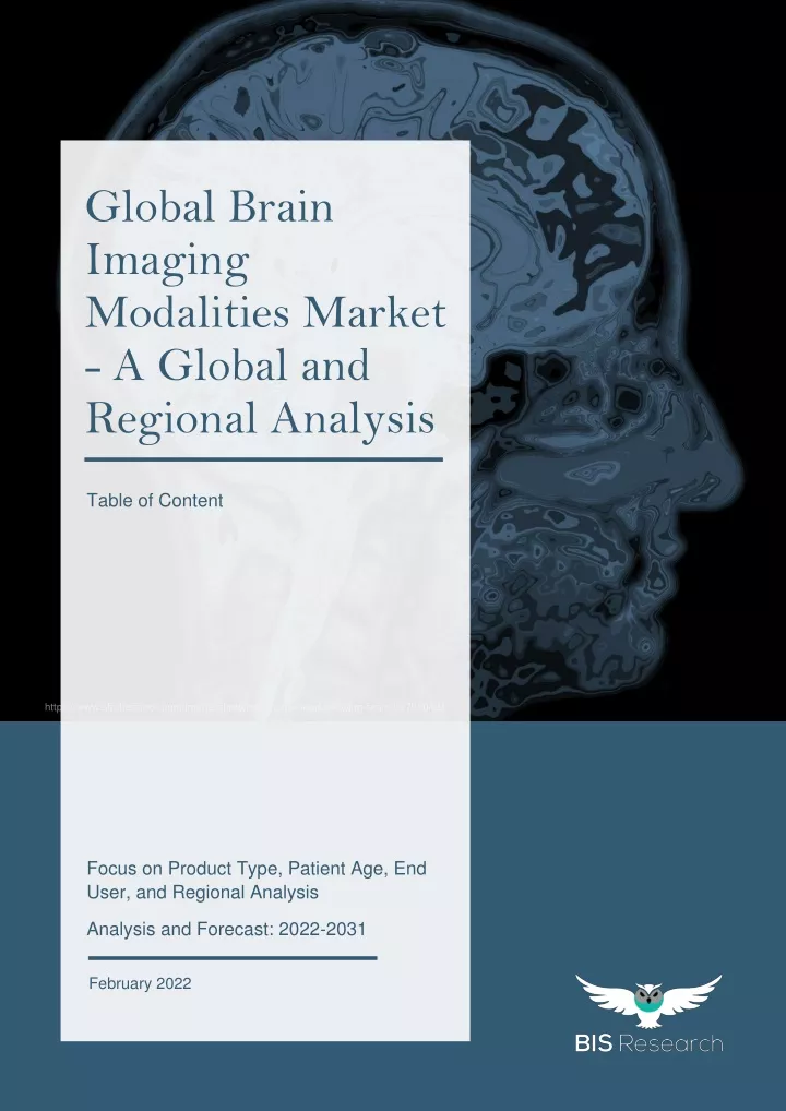 global brain imaging modalities market a global