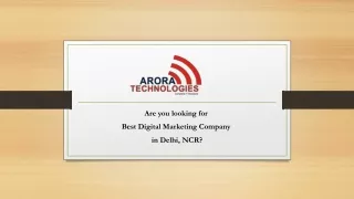 Are you looking for Best Digital Marketing Company in Delhi, NCR