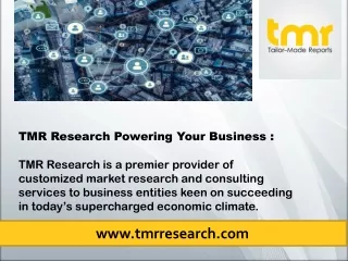 tmr research powering your business tmr research