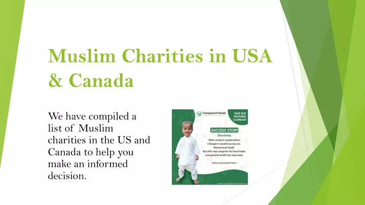 muslim charities in usa canada