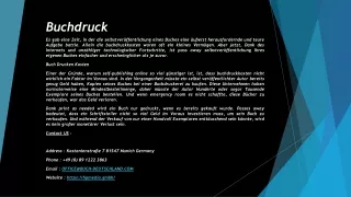 buchdruck