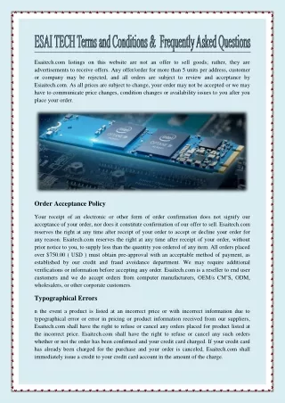 esaitech com listings on this website