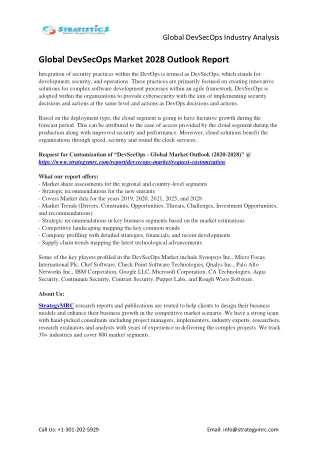 global devsecops industry analysis