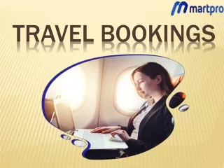travel bookings